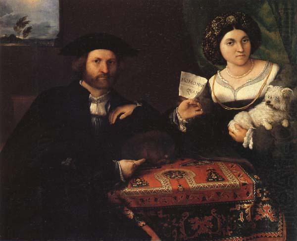 Husband and Wife, Lorenzo Lotto